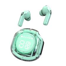 Discount Price on New year sale A31 Wireless Headset offers transparent LED digital display, stereo sound,